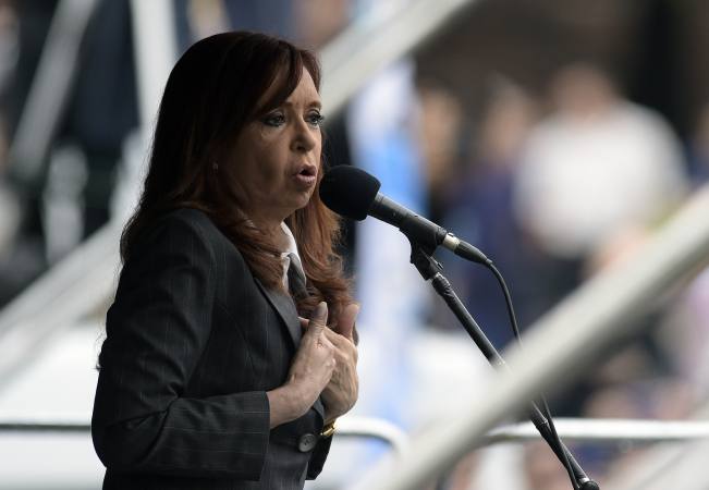 Cristina Fernández candidata a senadora